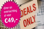 Romantisch weekendje? Hotel & diner v.a. 49,50!