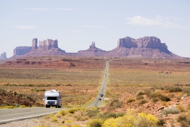 Per camper door Amerika