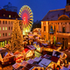 Kerstmarkt Dusseldorf Duitsland