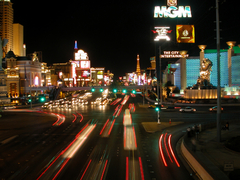 Uitgaan op the strip Las Vegas