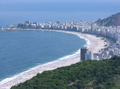 strand brazilie vanuit de lucht