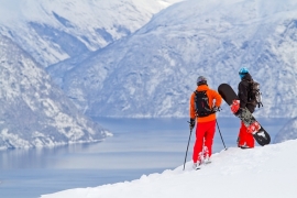 wintersportvakantie noorse fjorden